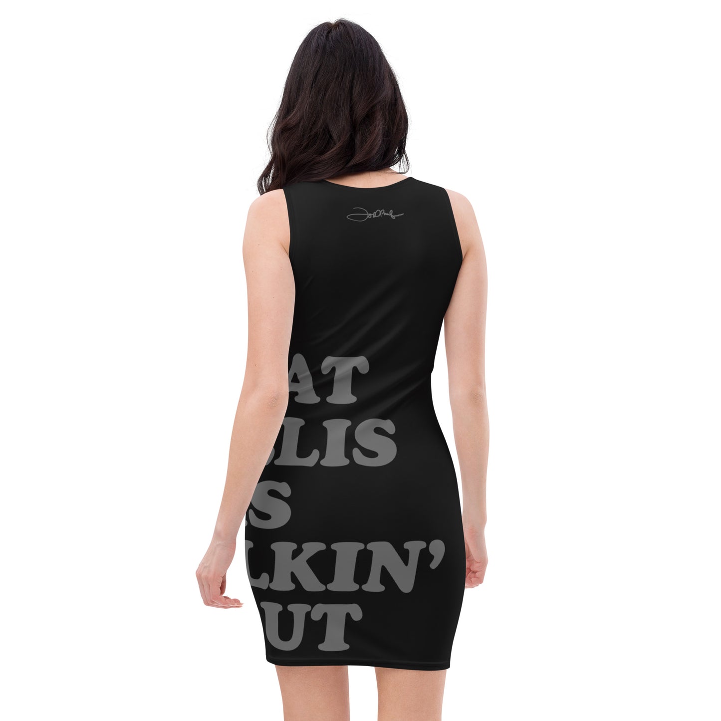 "I'm What Willis Was Talkin Bout" All-Over Print Tank Dress