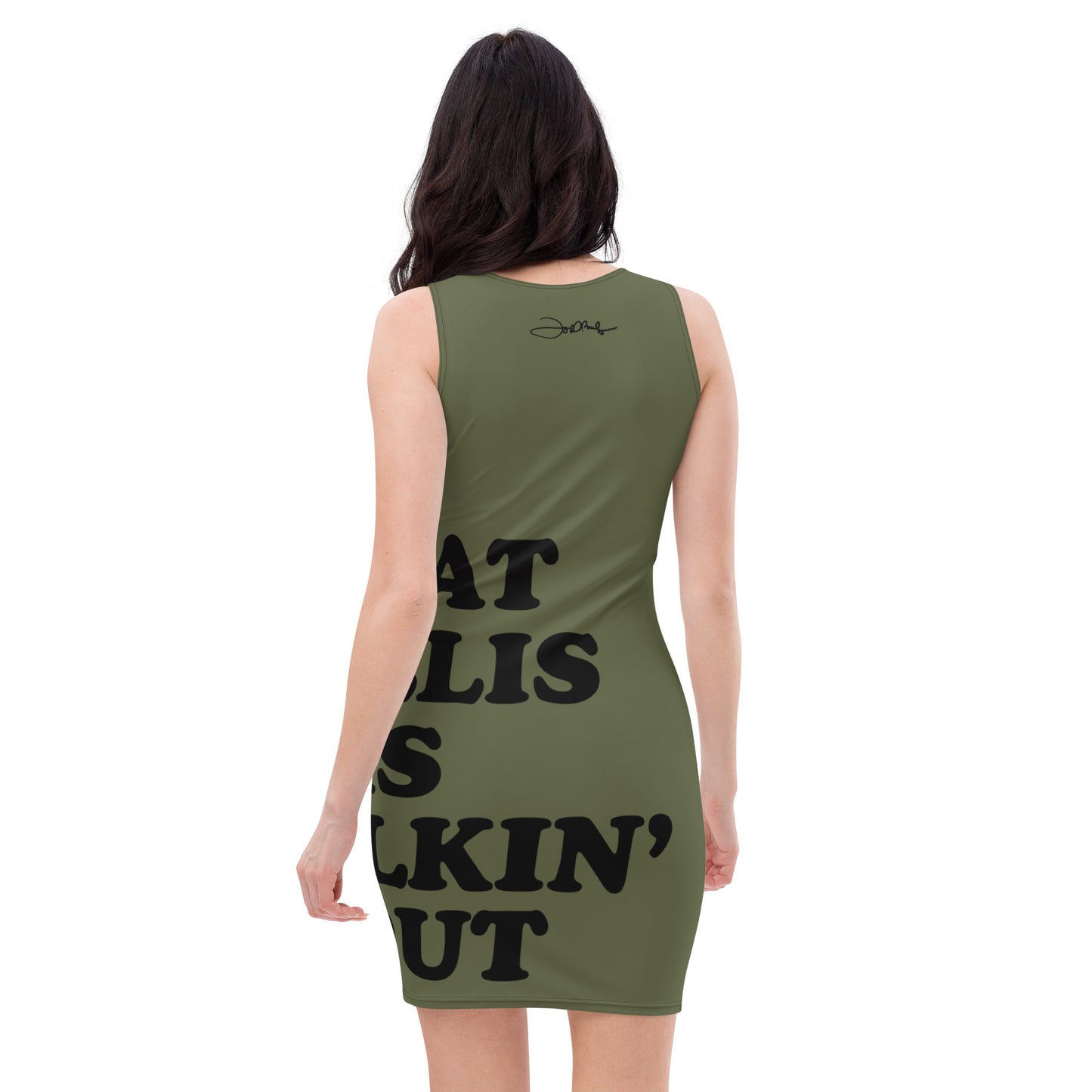 "I'm What Willis Was Talkin Bout" All-Over Print Tank Dress