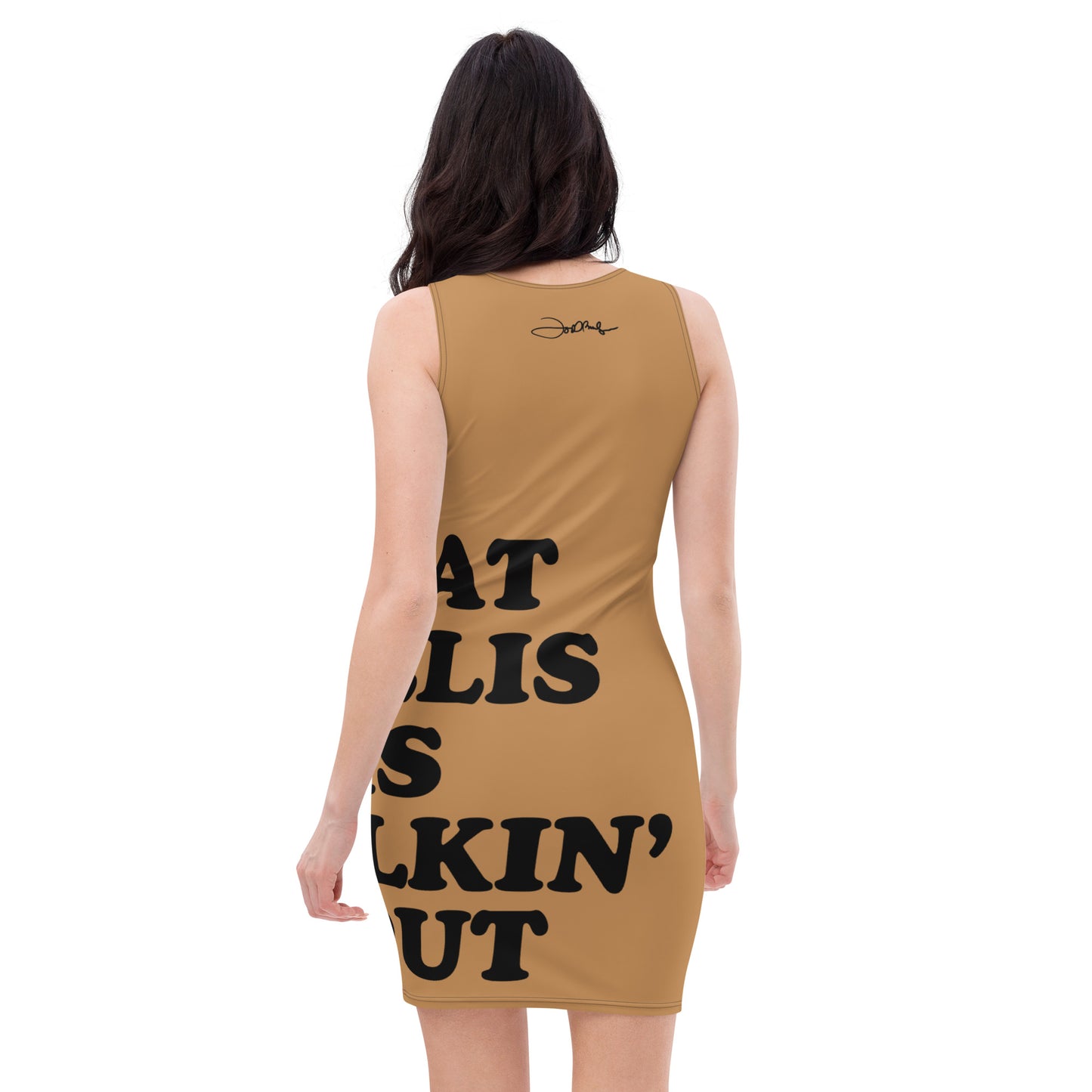 "I'm What Willis Was Talkin Bout" All-Over Print Tank Dress
