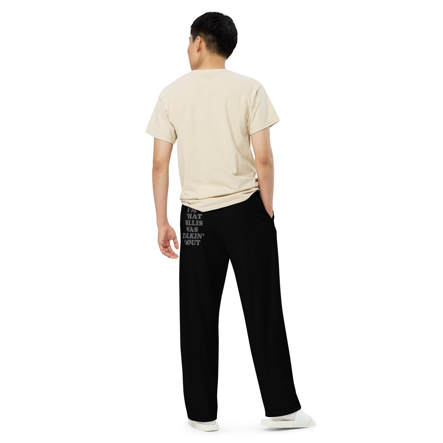 "I'm What Willis Was Talkin Bout" Unisex Wide-leg Pants