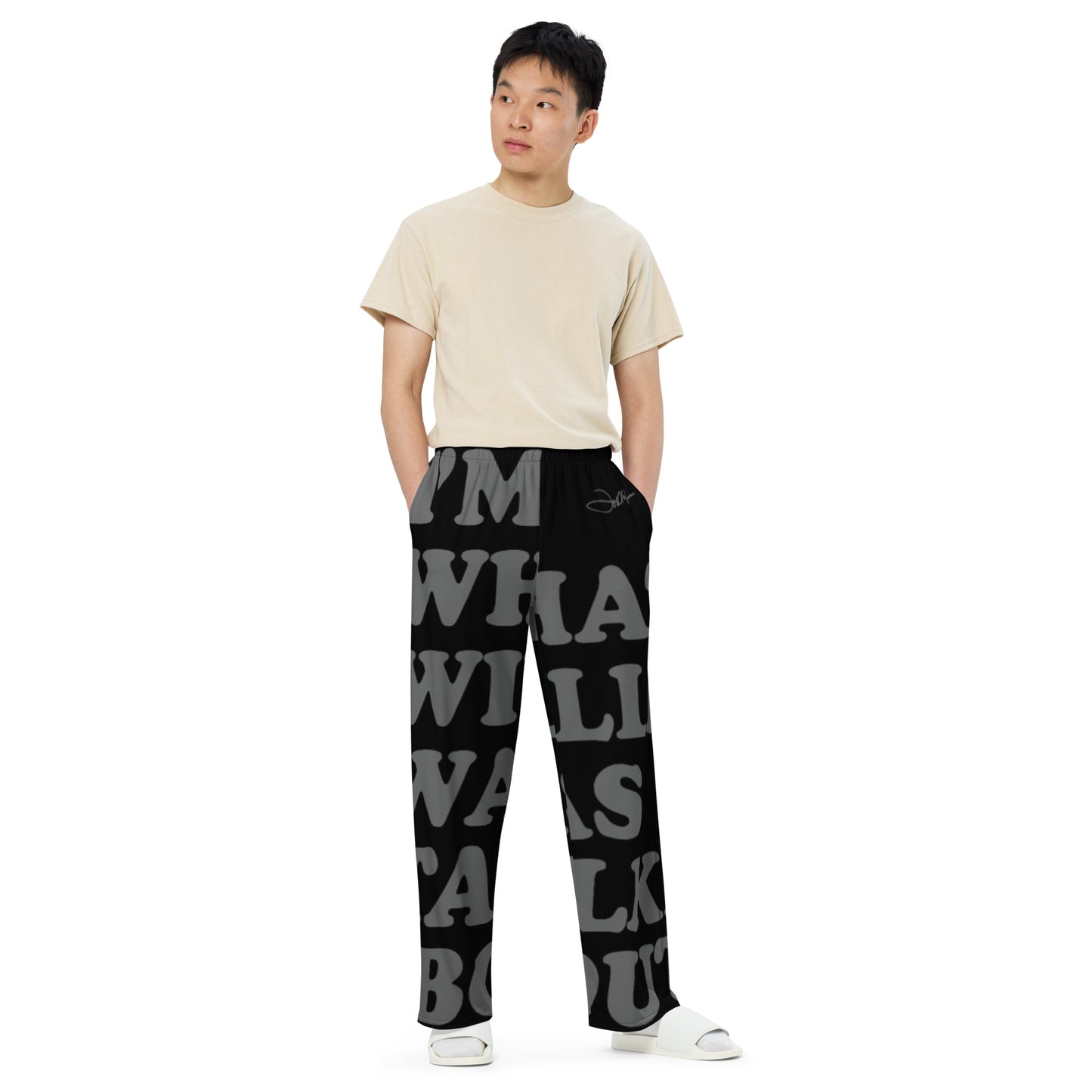 All-over print Unisex Wide-leg Pants