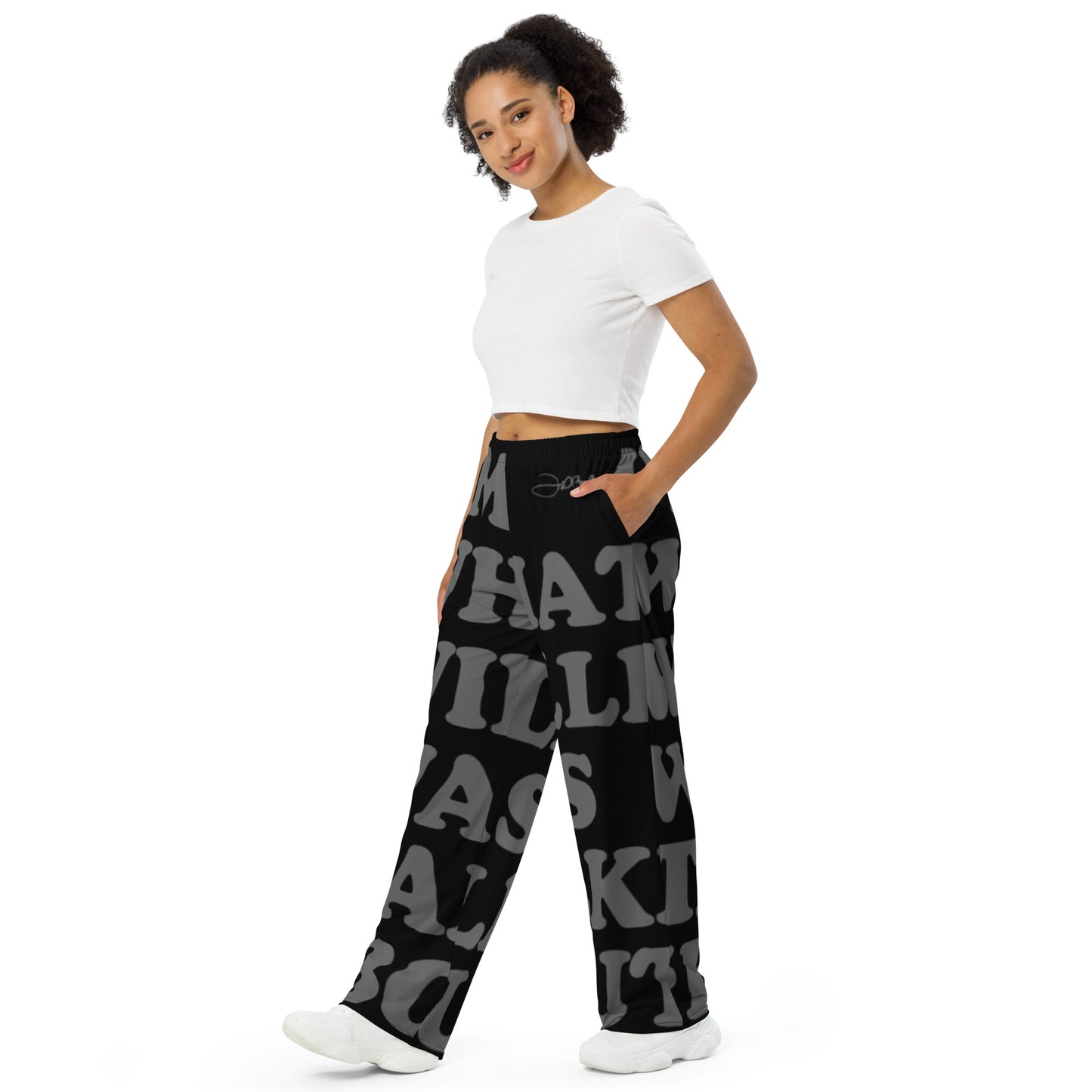 All-over print Unisex Wide-leg Pants