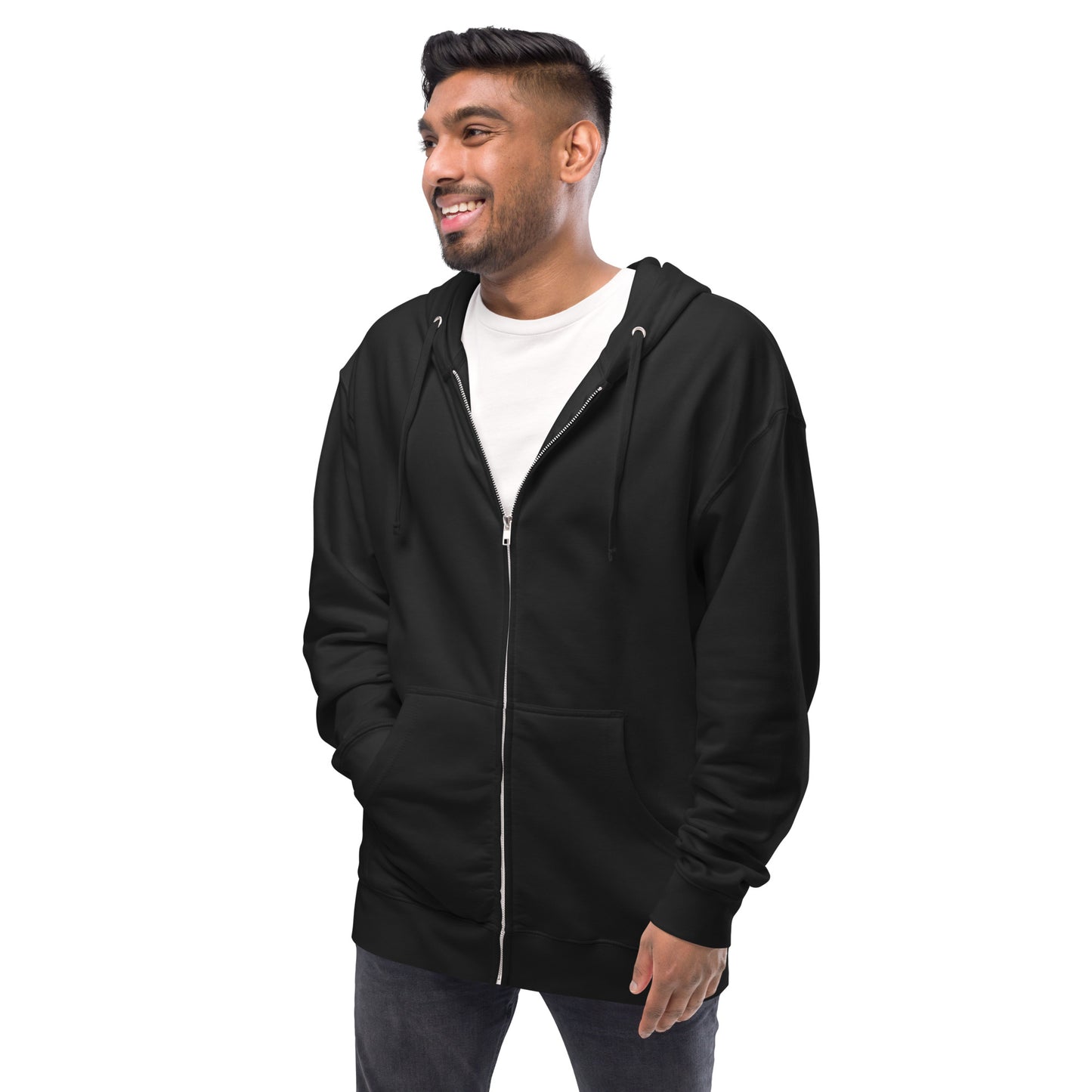 Whatchoo Talkin Bout Unisex Fleece Zip-Up Hoodie