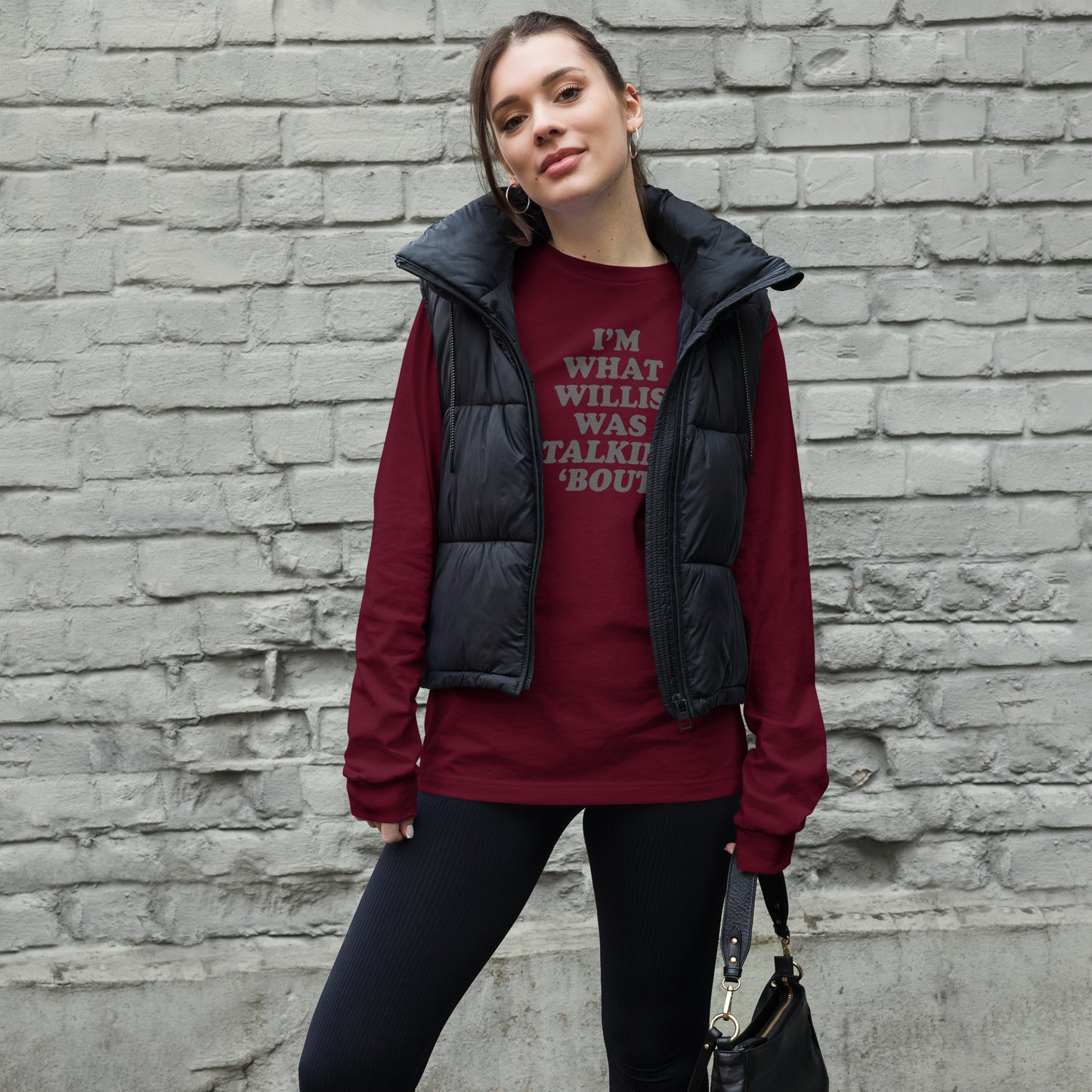 "Whatchoo Talkin Bout Willis" Unisex Long Sleeve Tee