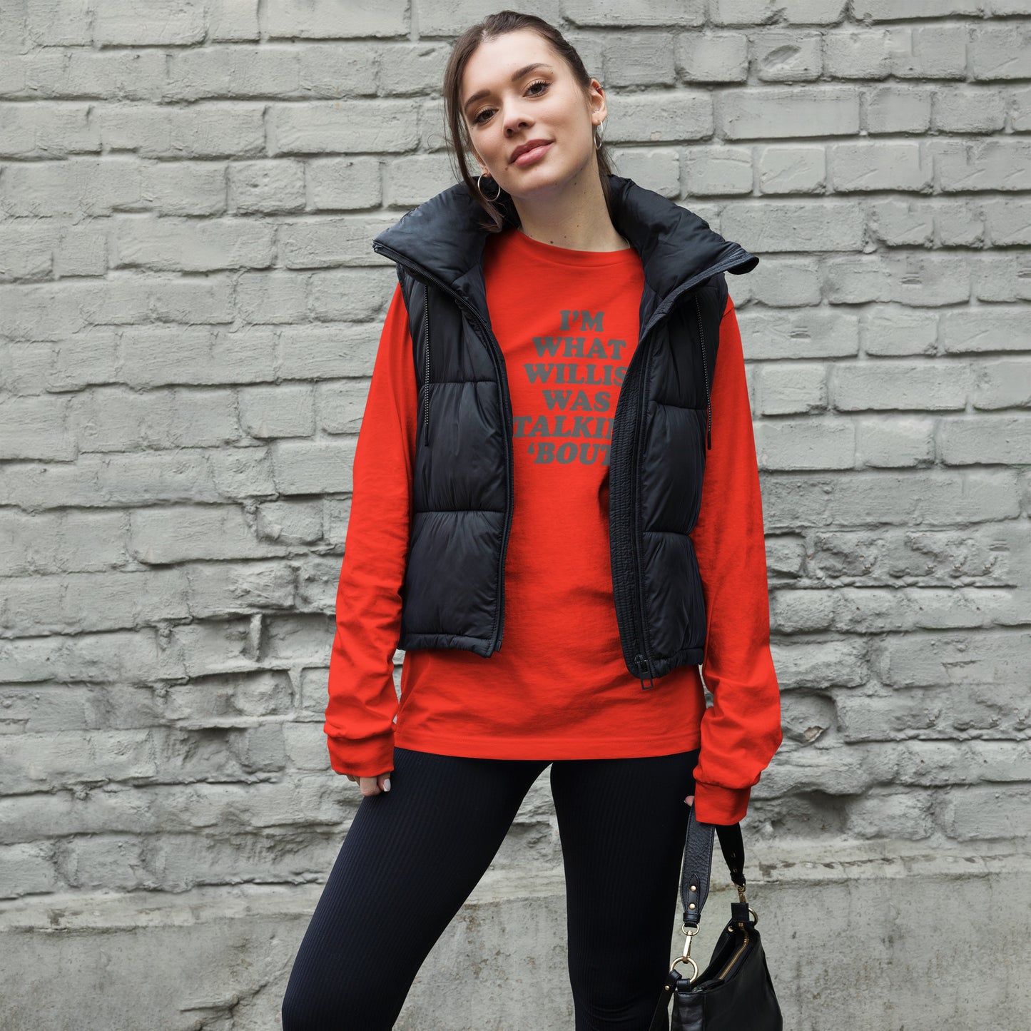 "Whatchoo Talkin Bout Willis" Unisex Long Sleeve Tee