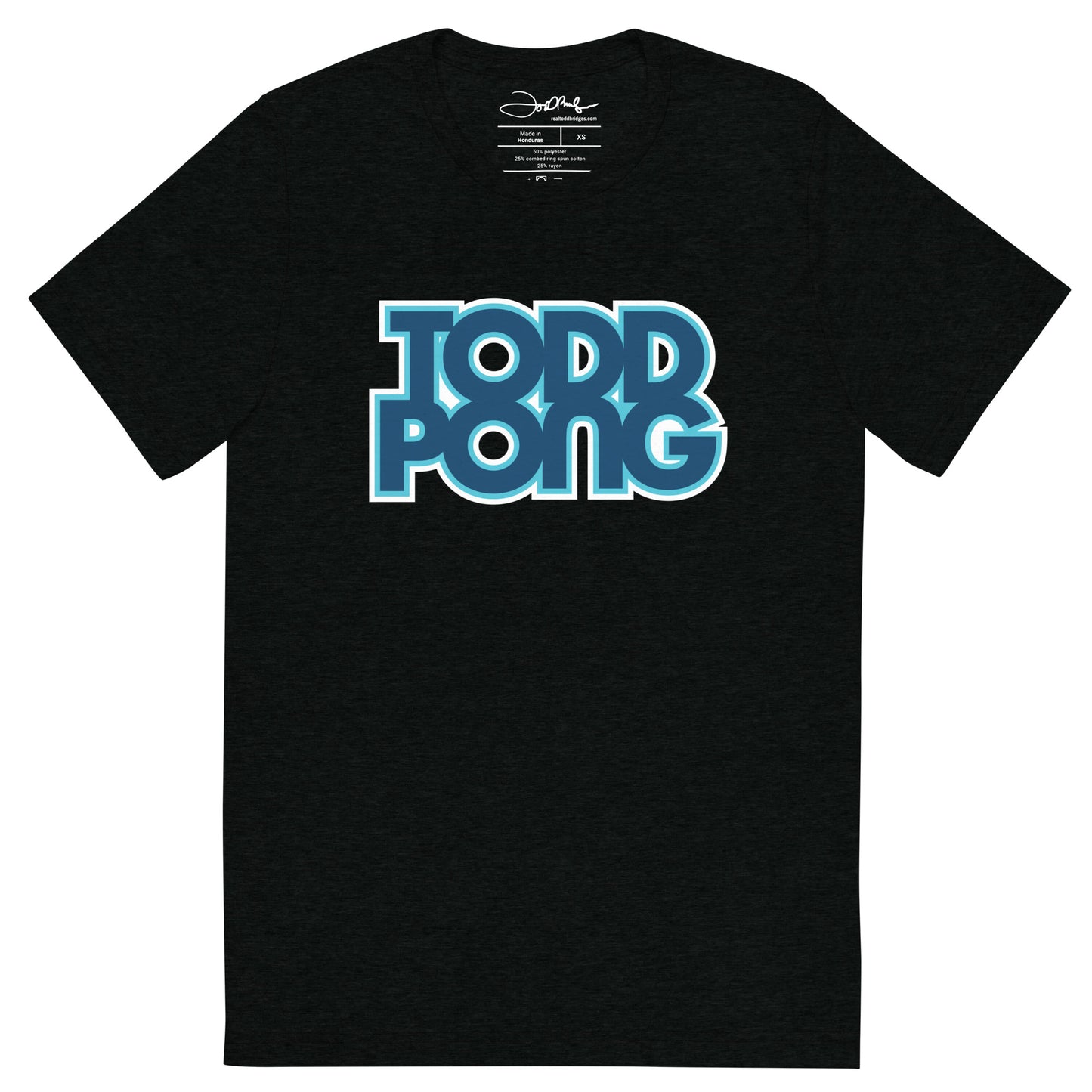 Todd Pong Retro-Inspired Logo Tee