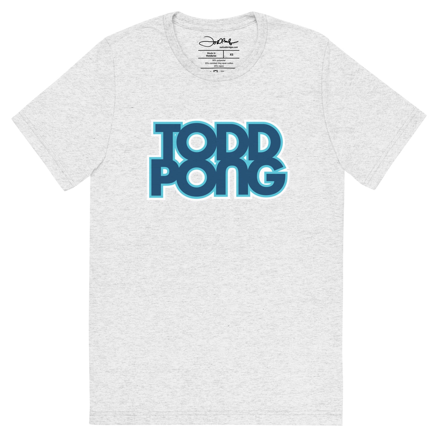Todd Pong Retro-Inspired Logo Tee