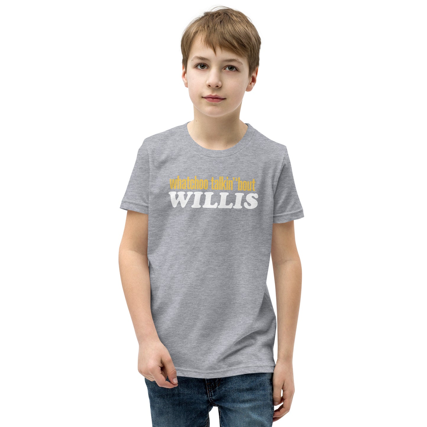 "Whatchoo Talkin Bout Willis" Kids Logo Tee