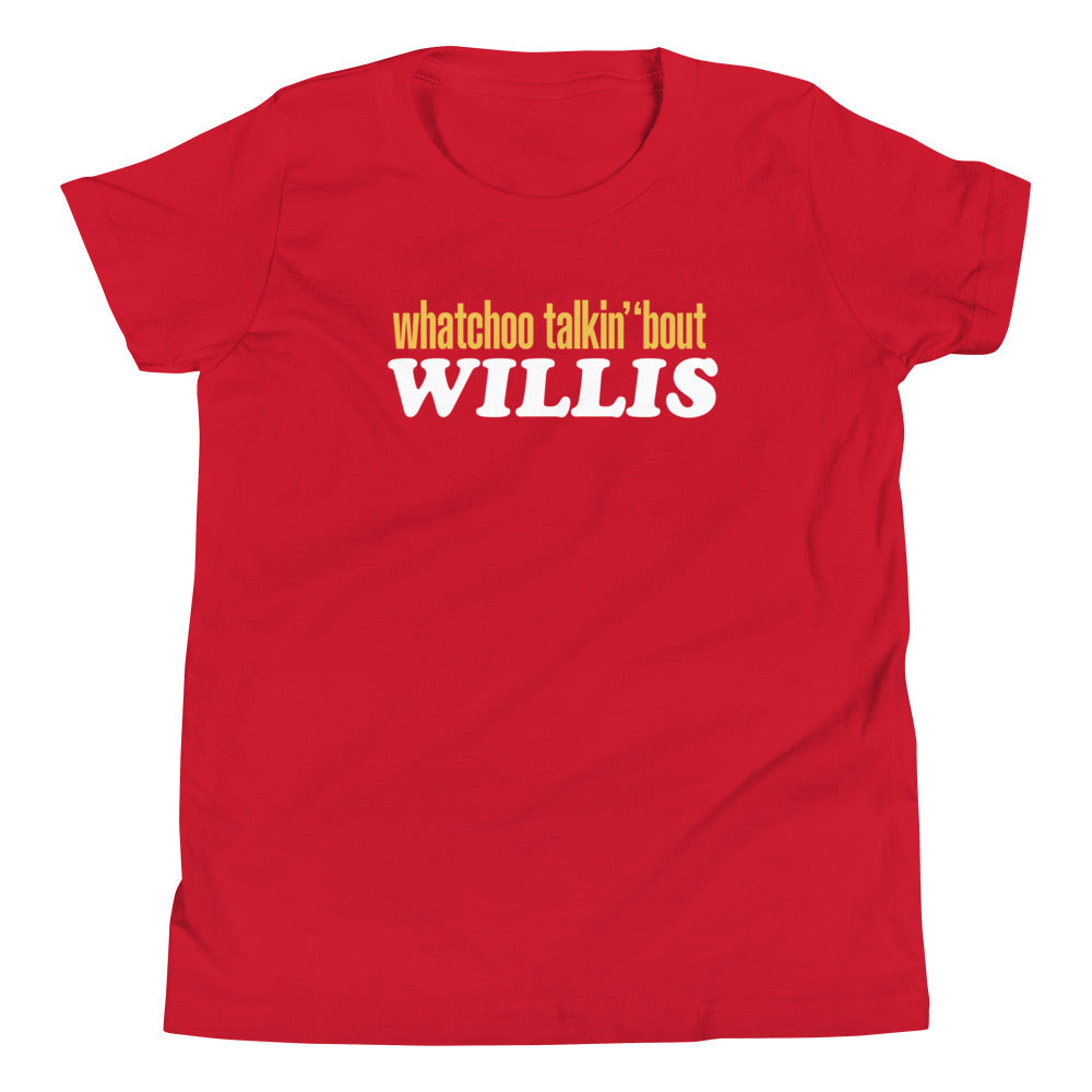 "Whatchoo Talkin Bout Willis" Kids Logo Tee