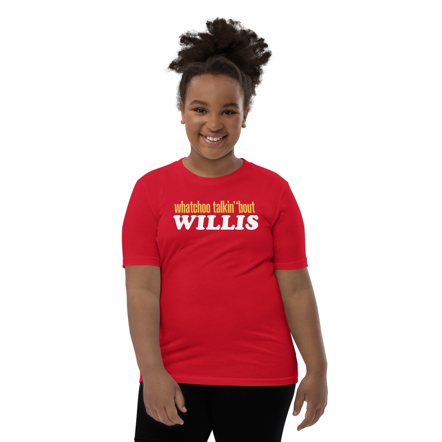 "Whatchoo Talkin Bout Willis" Kids Logo Tee