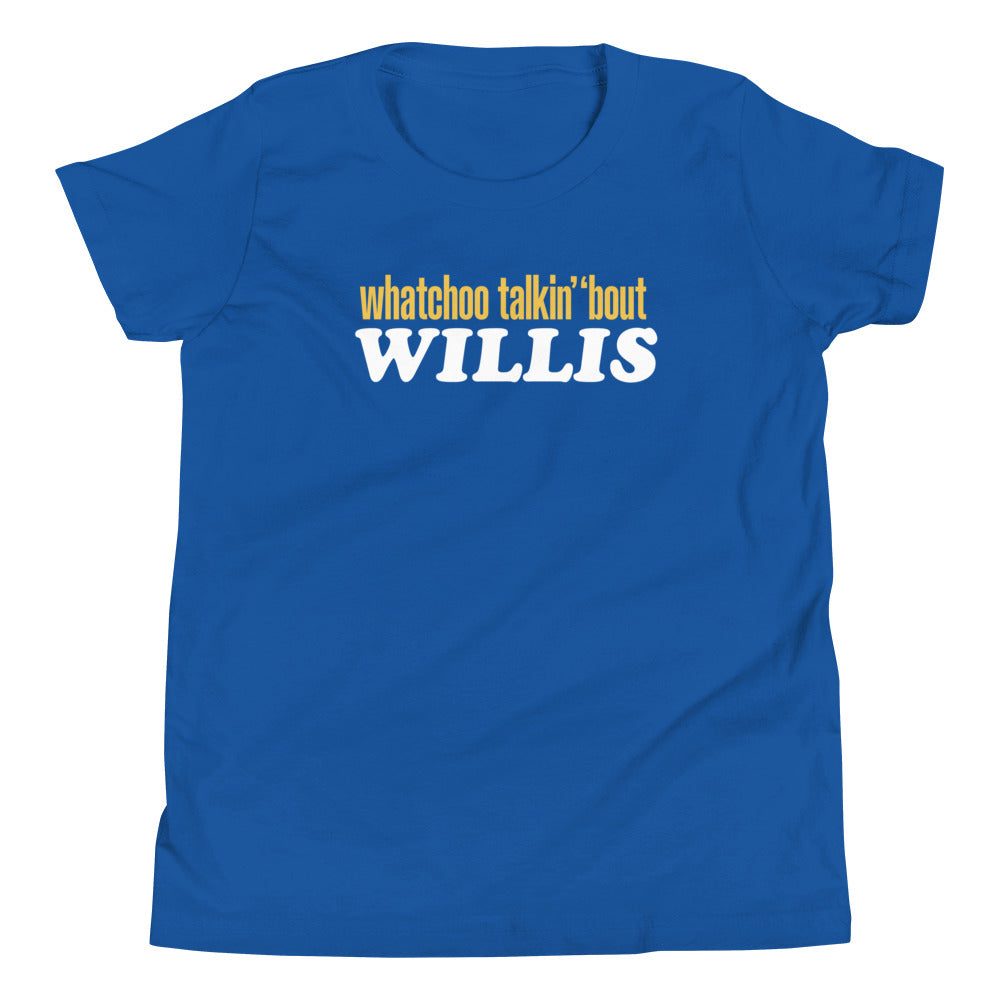 "Whatchoo Talkin Bout Willis" Kids Logo Tee