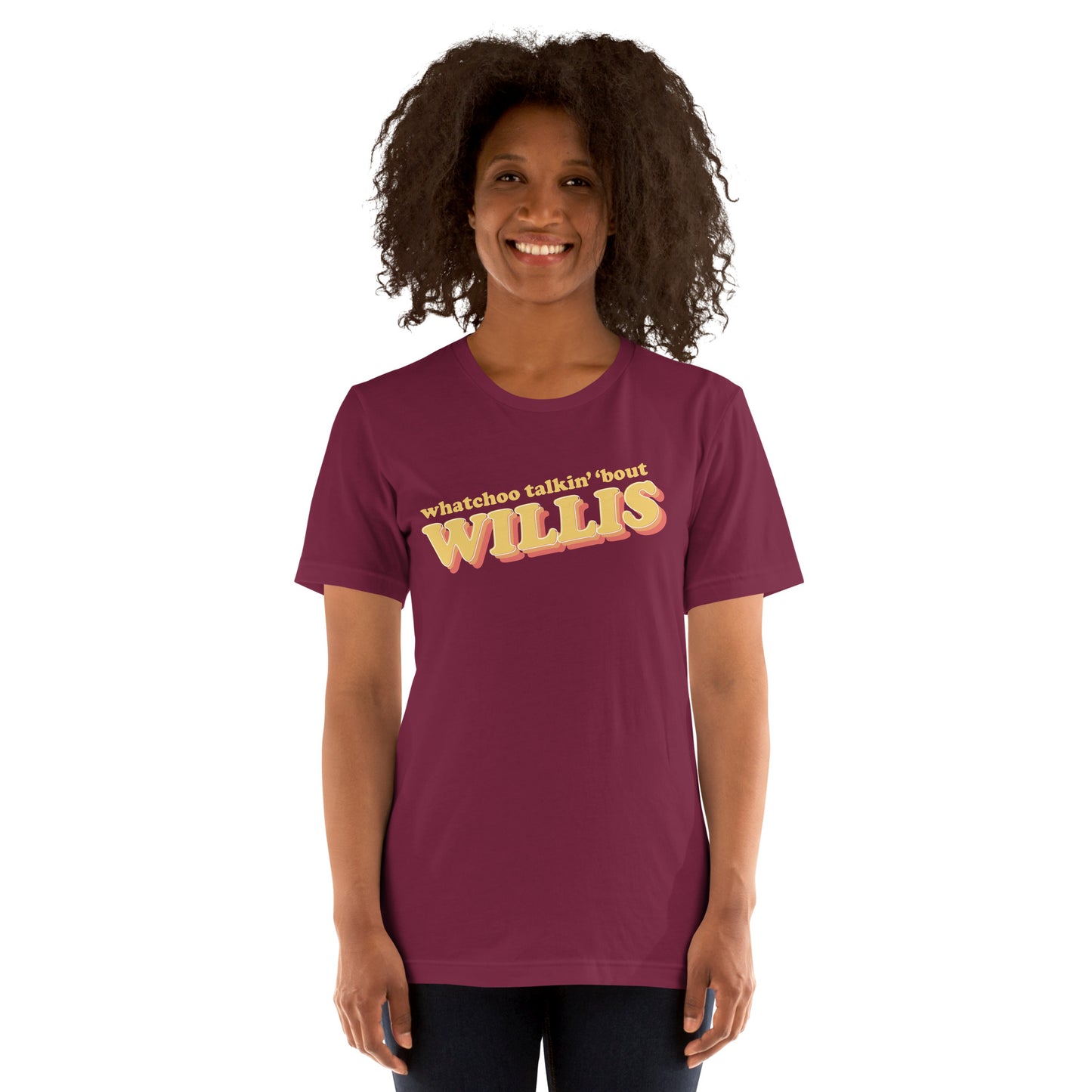 "Whatchoo Talkin Bout Willis" Retro Logo Tee