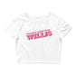 "Whatchoo Talkin Bout Willis" Bubblegum Logo Crop Tee