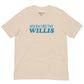 "Whatchoo Talkin Bout Willis" Blue Logo Tee