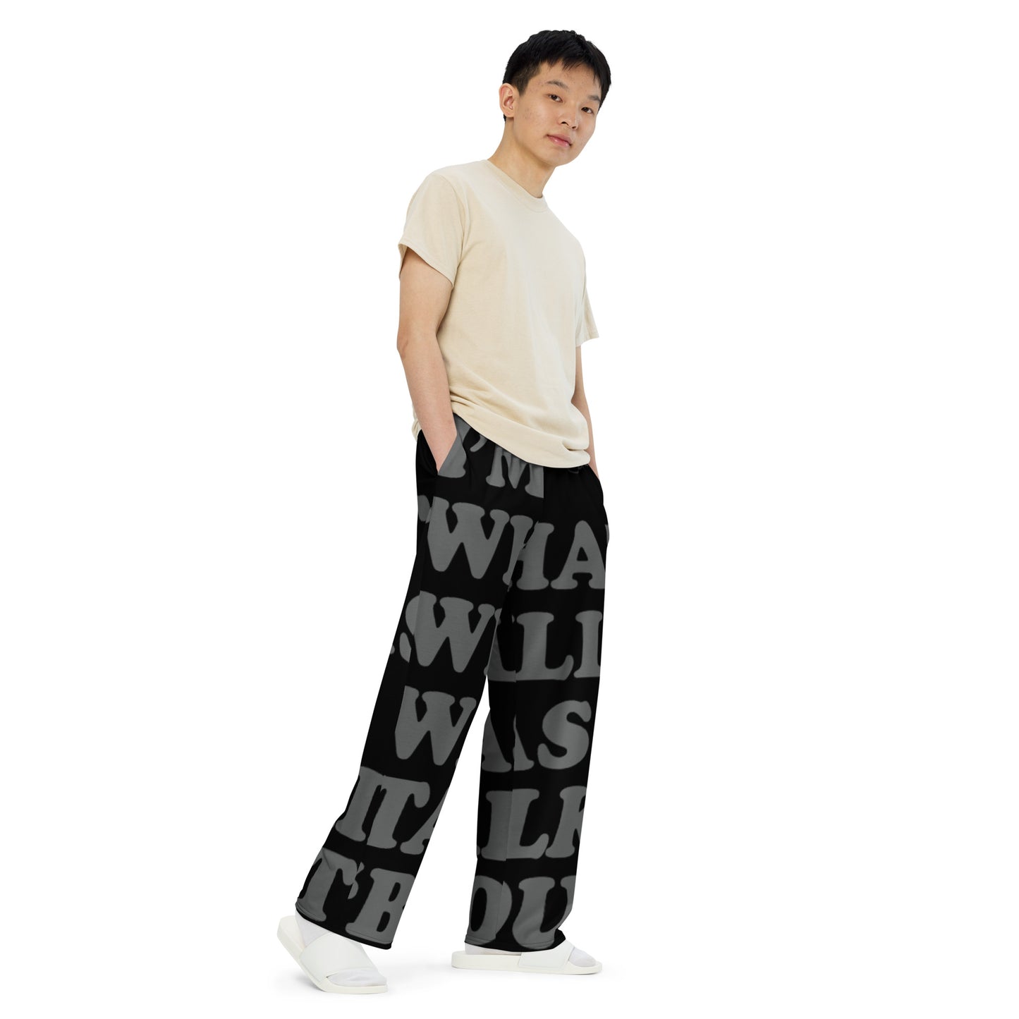 All-over print Unisex Wide-leg Pants