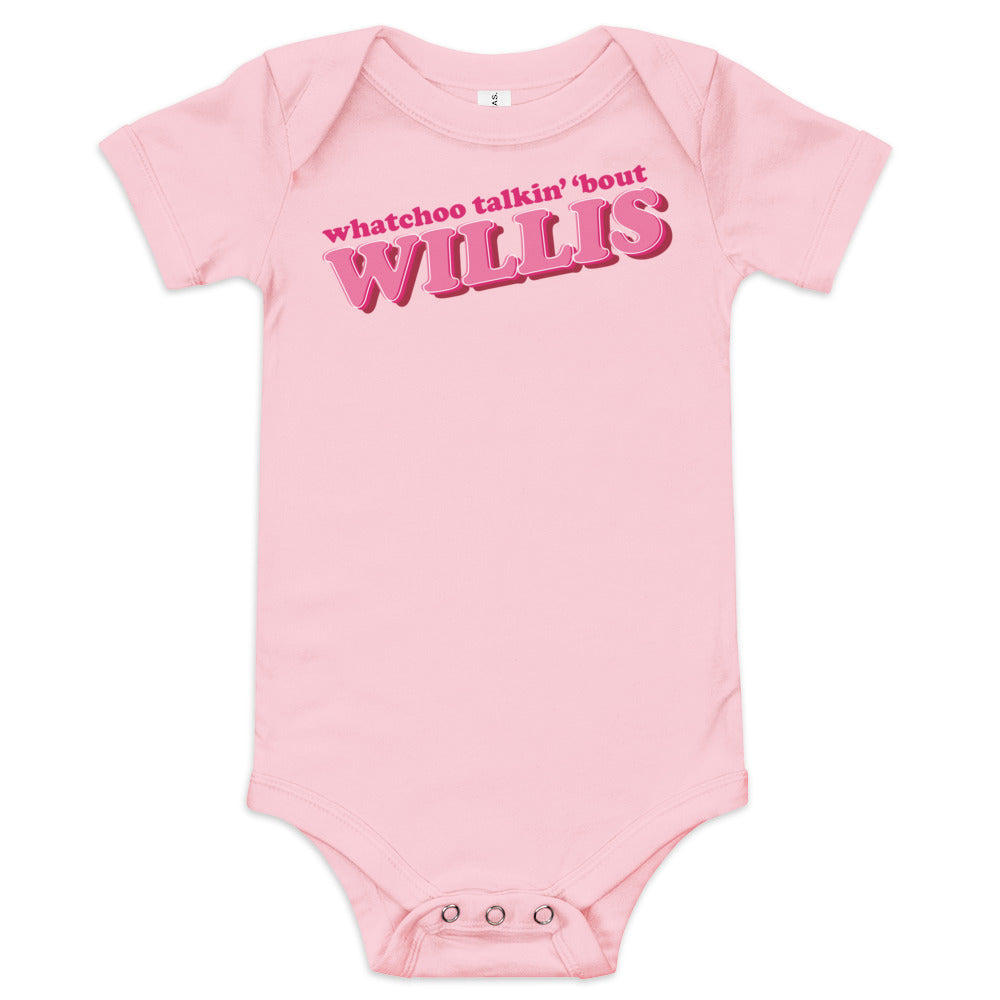 "Whatchoo Talkin Bout" Logo Baby One-Piece