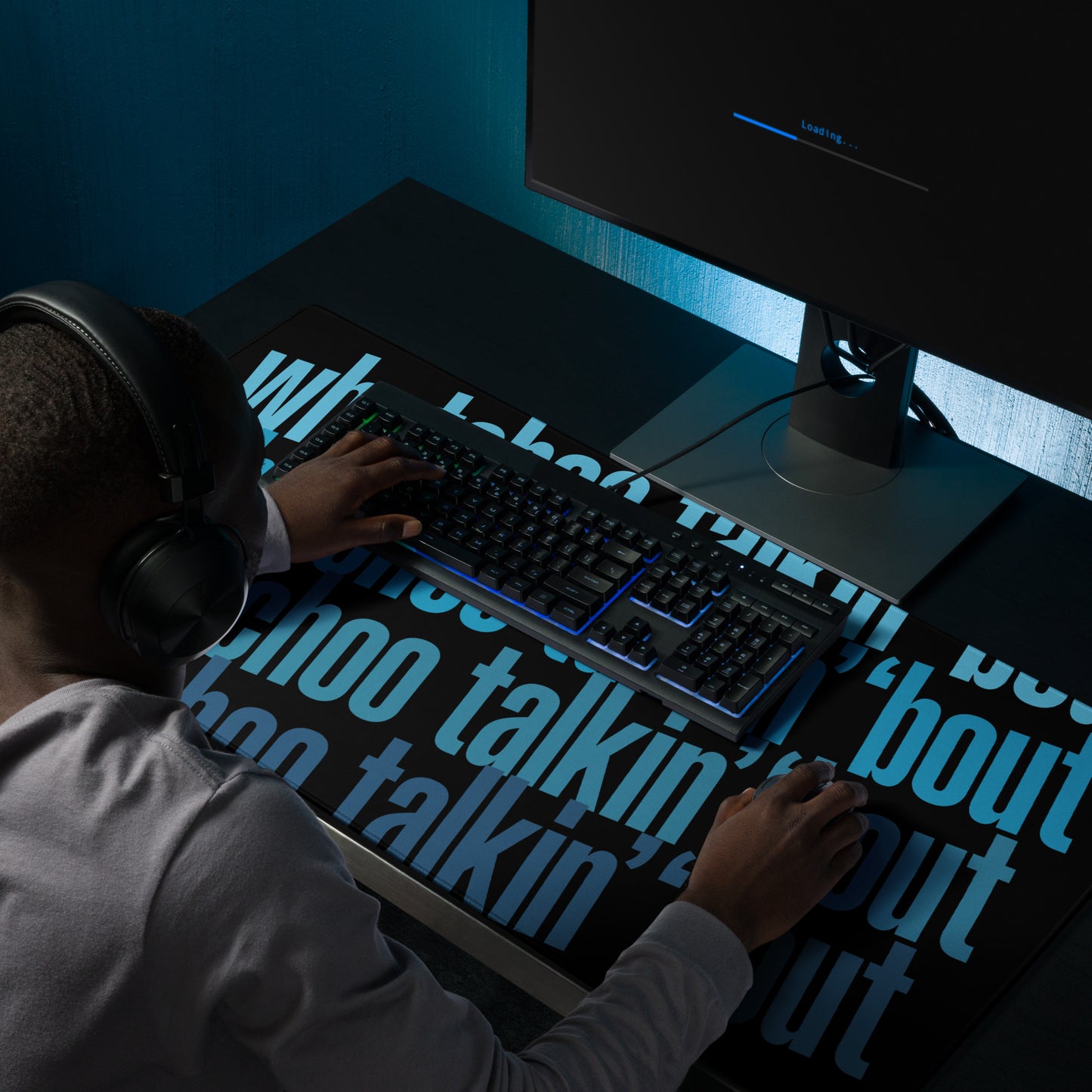 "Whatchoo Talkin Bout" Gaming Mouse Pad