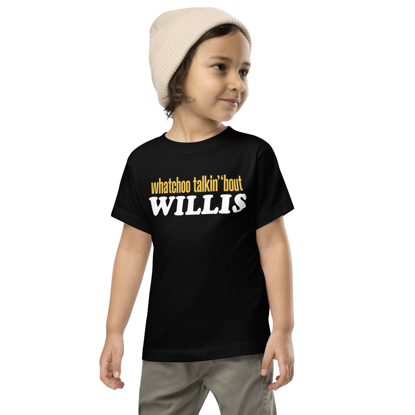 "Whatchoo Talkin Bout Willis" Toddler Logo Tee