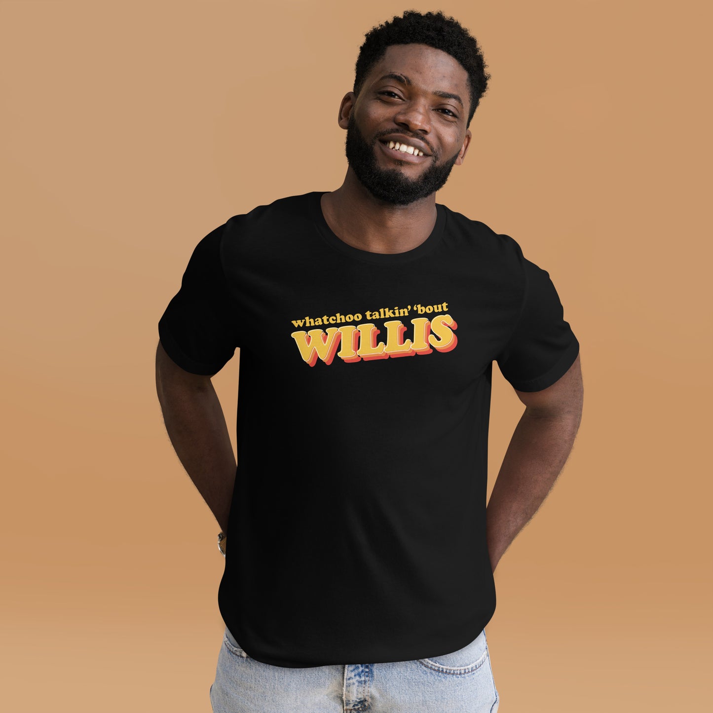 "Whatchoo Talkin Bout Willis" Retro Logo Tee