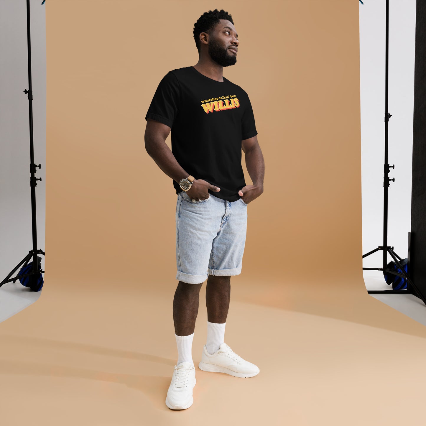 "Whatchoo Talkin Bout Willis" Retro Logo Tee