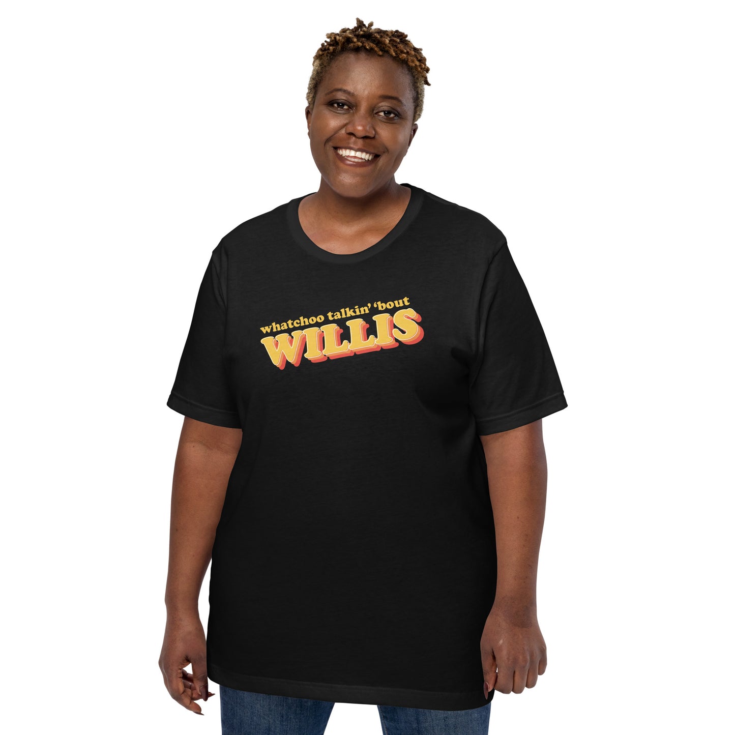 "Whatchoo Talkin Bout Willis" Retro Logo Tee