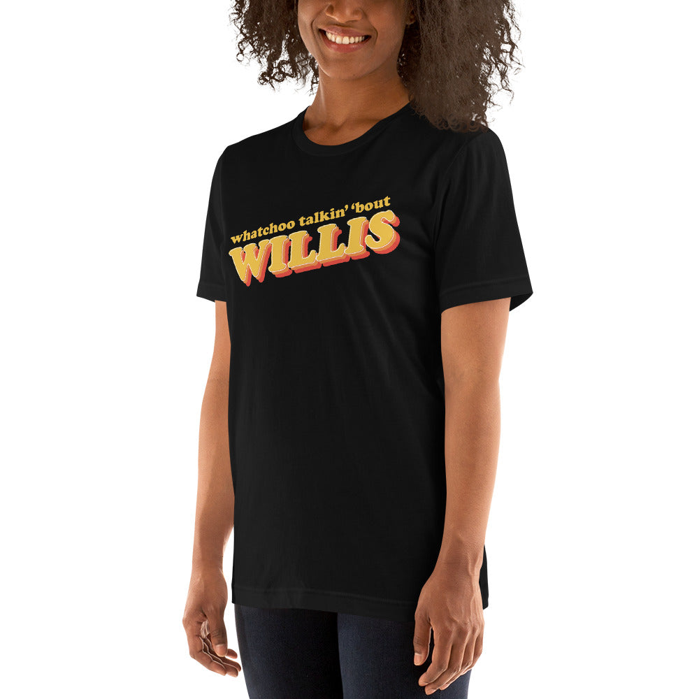 "Whatchoo Talkin Bout Willis" Retro Logo Tee