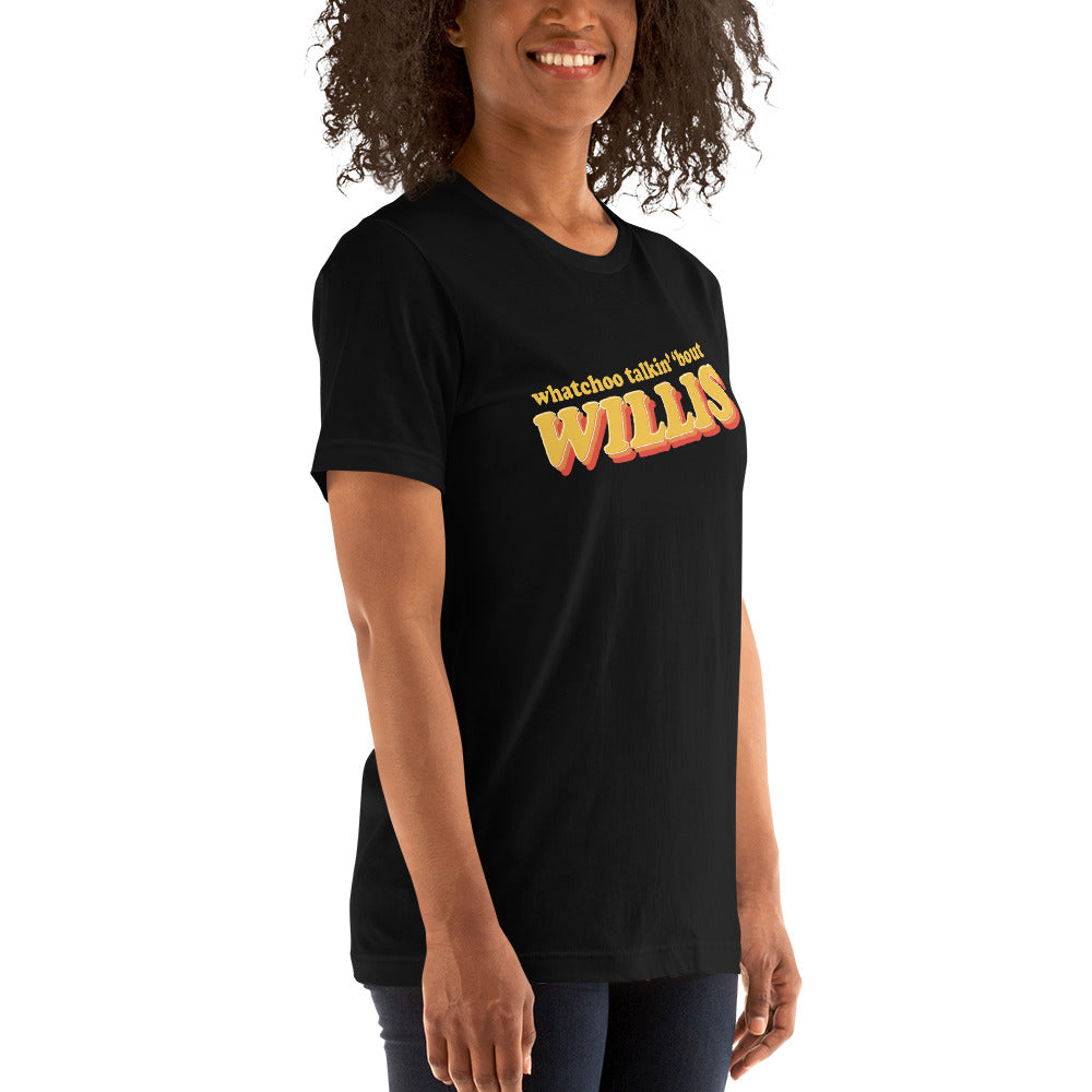 "Whatchoo Talkin Bout Willis" Retro Logo Tee