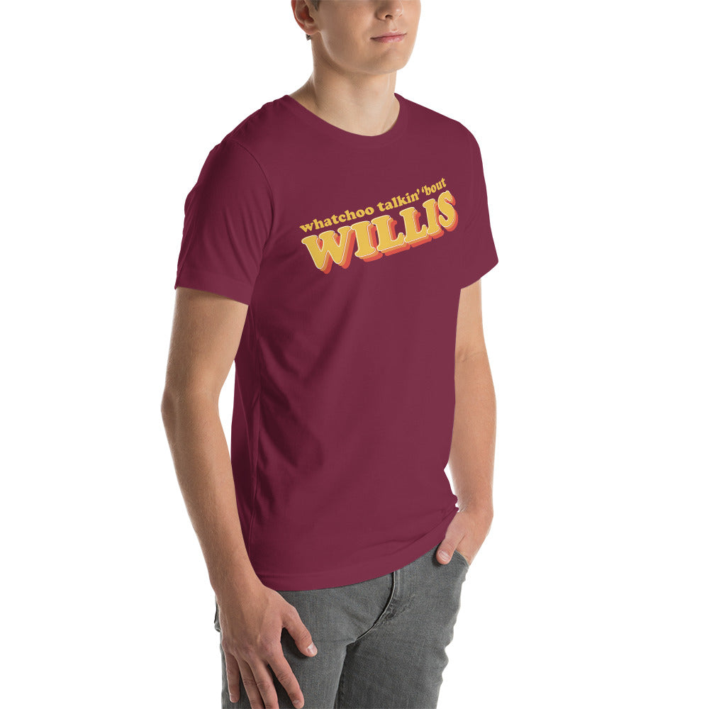 "Whatchoo Talkin Bout Willis" Retro Logo Tee