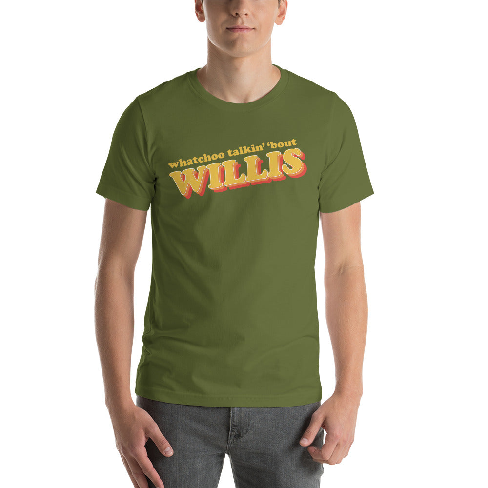 "Whatchoo Talkin Bout Willis" Retro Logo Tee