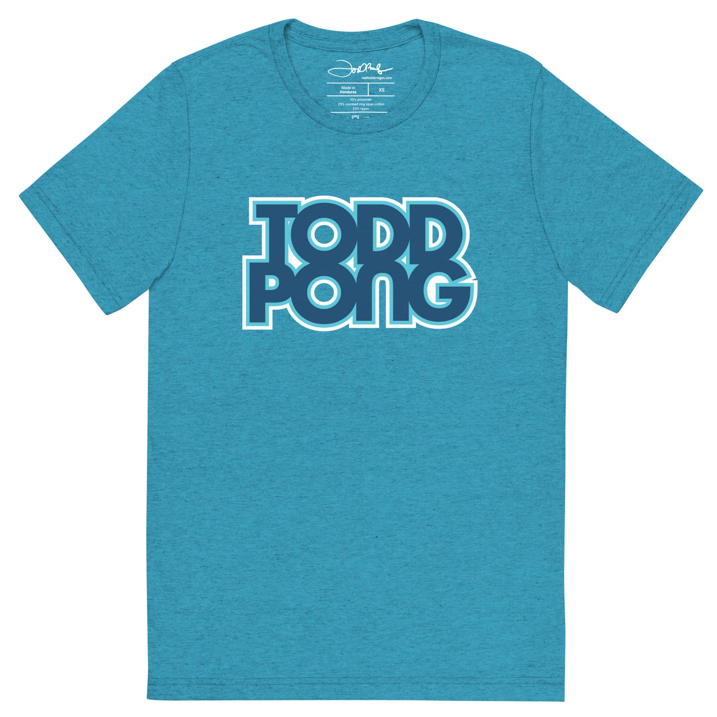 Todd Pong Retro-Inspired Logo Tee