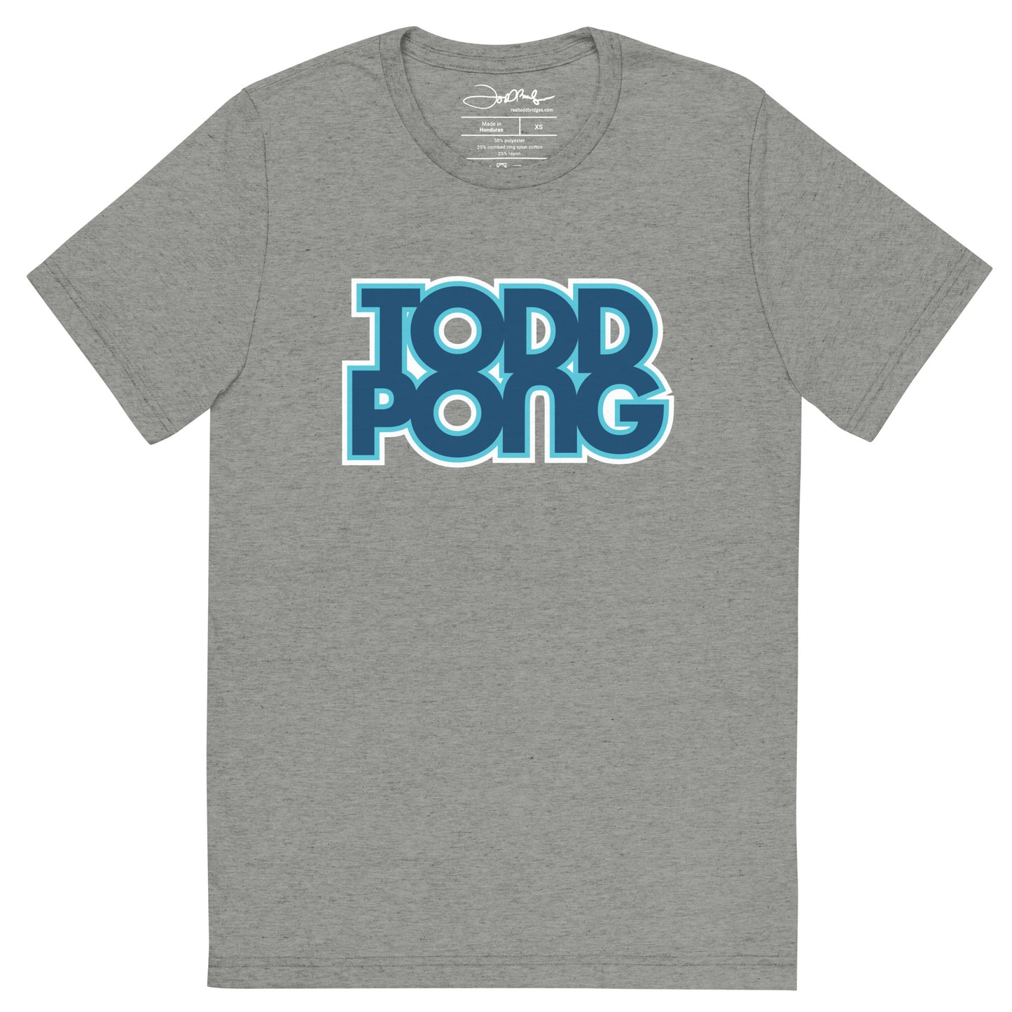 Todd Pong Retro-Inspired Logo Tee