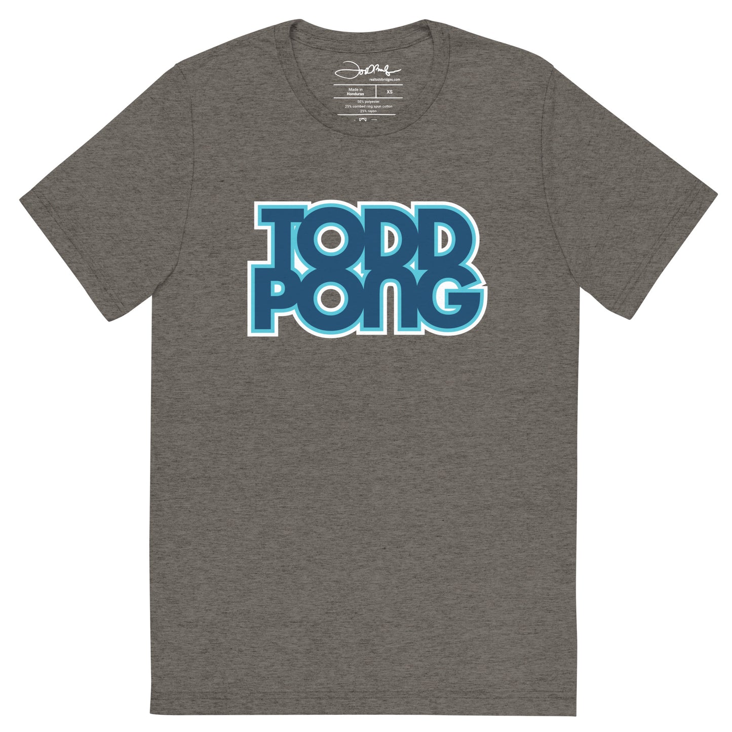 Todd Pong Retro-Inspired Logo Tee