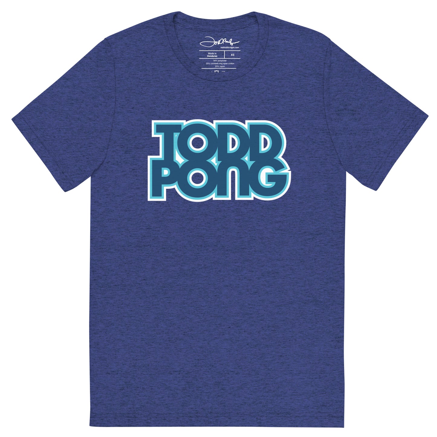 Todd Pong Retro-Inspired Logo Tee