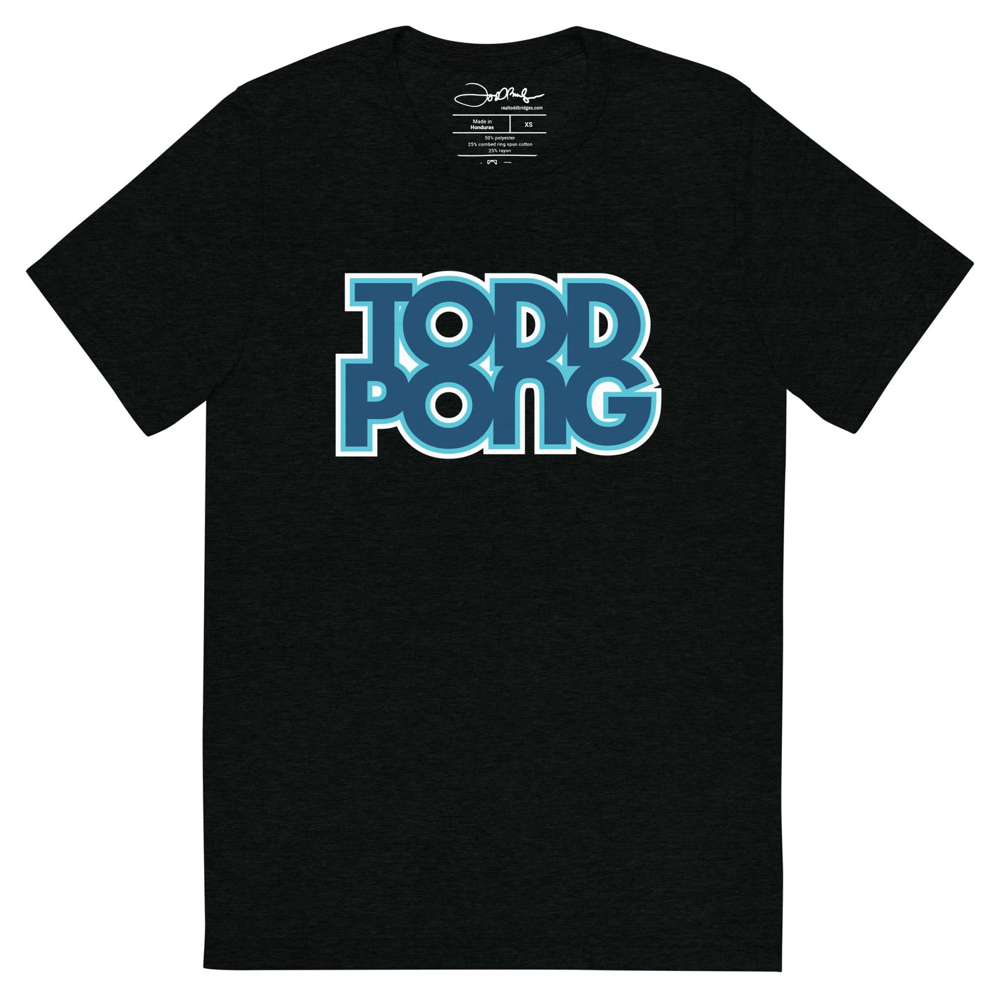 Todd Pong Retro-Inspired Logo Tee