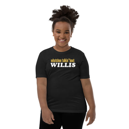 "Whatchoo Talkin Bout Willis" Kids Logo Tee